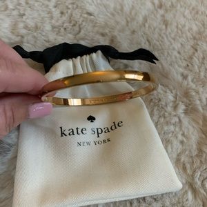 Kate Spade Rosegold bangle